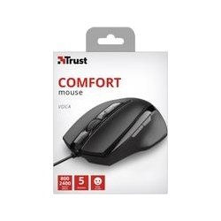 Trust Voca Comfort mus USB, sort