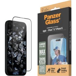 Panzerglass Apple iPhone 16, gennemsigtig