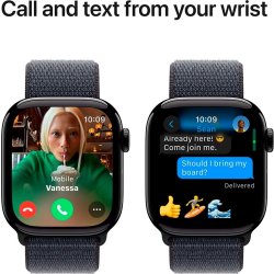 Apple Watch Series 10 GPS, 42mm, jet sort, loop