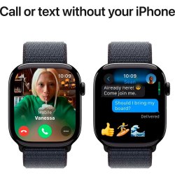 Apple Watch Series 10 GPS, 46mm, jet sort, loop