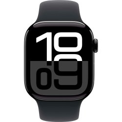 Apple Watch Series 10 (GPS+4G) 42mm, jet sort, M/L