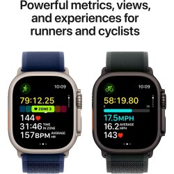 Apple Watch Ultra 2 (GPS+4G) 49mm, sort titan, M/L