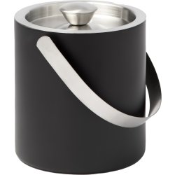Steel Function ishink med lock, svart, 2 l.