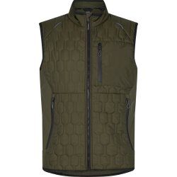 Engel X-treme quiltet vest, Grøn, Str. M