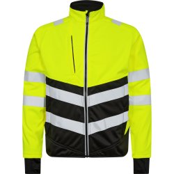Engel Safety softshelljakke, Gul, Str. 2XL
