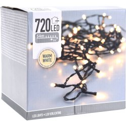 Lyskæde 720 LED, 5,4 meter, varm hvid