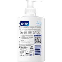 Sanex Håndsæbe | Zero% | 250 ml