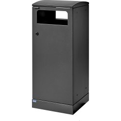 Bica 5081 Soptunna för utomhusbruk 2x inkast 100 L