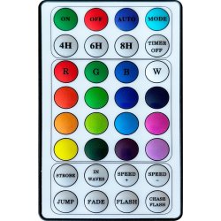 Lystræ m/Sort Stativ og Lyskæde H150 cm 154 LED