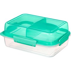 Sistema Lunch Stack matlåda, 1,8 liter, blågrön