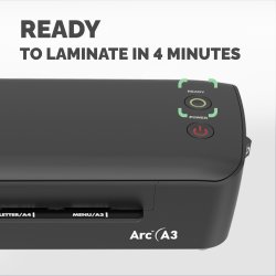 Fellowes Arc A3 lamineringsmaskine, sort