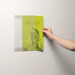 Durable Inforamme | A4 | Selvklæb | rPET | 5 stk.