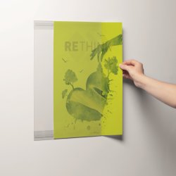 Durable Inforamme | A3 | Selvklæb | rPET | 5 stk.