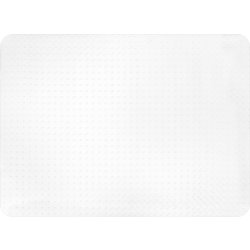 Lux stoleunderlag m/pigge, 120x150 cm, PVC