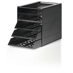 Durable Idealbox Basic lådmodul, 5, Svart