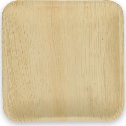 Engångstallrikar, Palmblad, 18x18cm, 25 st.