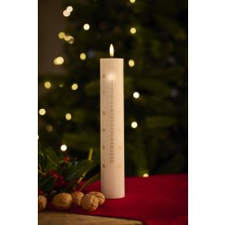 Sirius Sille Kalenderlys Speciel Edition 2024,Guld