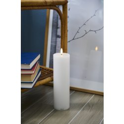 Sirius Sille LED-lampa, Laddbar, Ø7,5/25cm, Vit