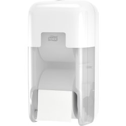 Tork T7 dispenser toalettpapp. U/hylsa, dual, vit