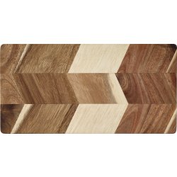 Aida Design Fiskbensmönstrad skärbräda, 30 x 15 cm
