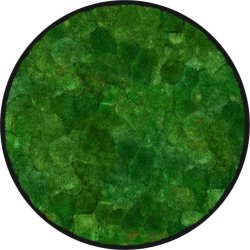 Pudemosbillede, Ø60 cm, m/ramme