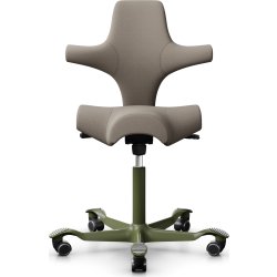 HÅG Capisco 8106 Kontorsstol beige/grön, norm. gas