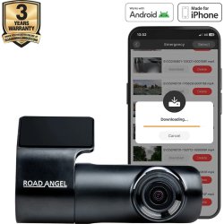 Road Angel Dash Cam Bilkamera 1080p, Svart