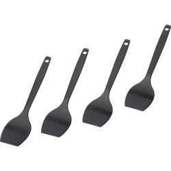 Westmark Raclette spatler 4 stk, plast, sort, 17cm