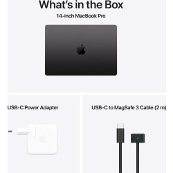Apple MacBook Pro M4 Pro 14", 24GB, 1TB SSD, sort