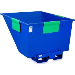 Källsorteringsmarkör till tippcontainer, grön, 3st