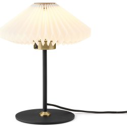 Paris bordslampa, Ø24 cm, svart