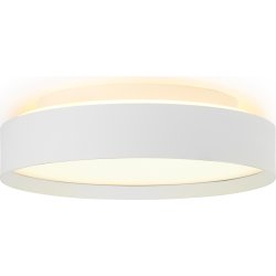 Blacklight plafond Ø30 cm, Vit