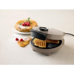 Blomsterbergs Våffeljärn 1000W, latte