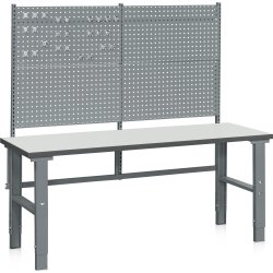 Arbetsbänk set 2, 500 kg, Vinyl, 2000x800 mm