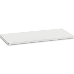Hylde til lavt værkstedsskab, lysgrå, 975x440 mm.
