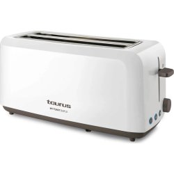 Taurus brödrost Mytoast Duplo 2 spår, XL, vit