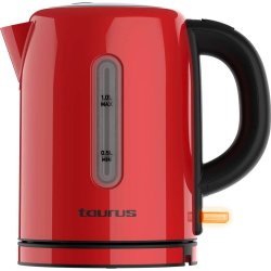 Taurus vattenkokare 2400W Vintage, röd, 1L
