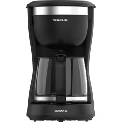 Taurus Verona 12 kaffemaskin, svart