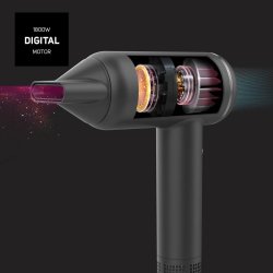 Taurus Hårtørrer Digital Force 2000 Ionic, sort