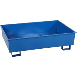 Spillback 260 liter H35xB80xD125 mm Blå