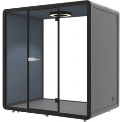 MuteTalk mødeboks, 2-4 pers., inkl. bord/2 sofaer