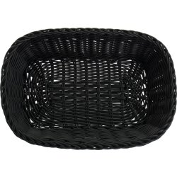 Westmark Saleen Brødkurv sort, 26,5x19x7 cm