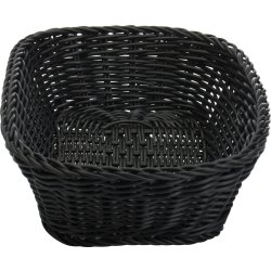 Westmark Saleen Brødkurv sort, 26,5x19x7 cm