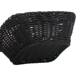 Westmark Saleen Brødkurv sort, 19x19x7,5 cm