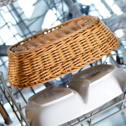 Westmark Saleen Brødkurv sort, 19x19x7,5 cm