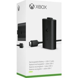 Microsoft Xbox X-batteri med USB-C-laddningskabel