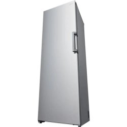 LG fristående frysskåp, 186cm, stål