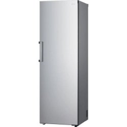 LG Fristående kylskåp, 186cm, stål