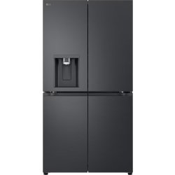 LG kylskåp edm Wi-Fi, 641L, vatten/is, svart