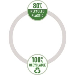 Leitz Recycle Dokumentomslag | A4 | PP | Rød